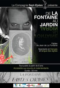 Affiche du spectacle Les fables